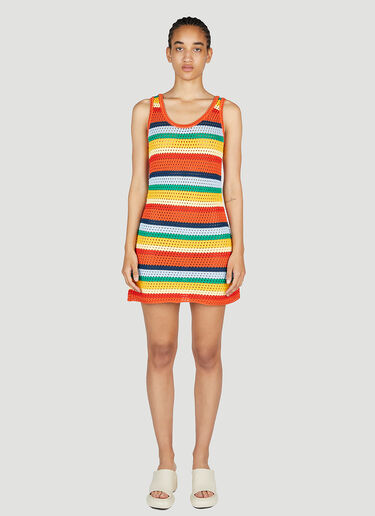 Stripe Knit Mini Dress Marni x No Vacancy Stripe Knit Mini Dress Multicolour mvy0253002