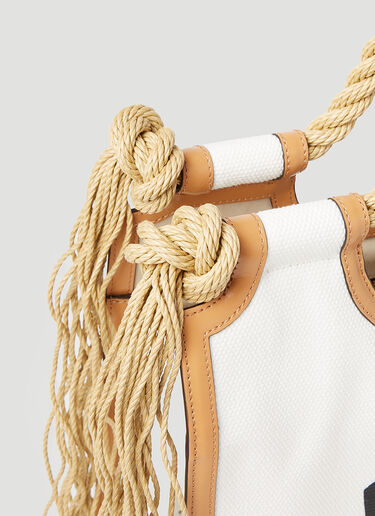 Marcel Tote Bag Marni x No Vacancy Marcel Tote Bag White mvy0253016