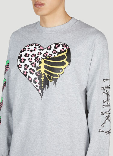 Emo Sweatshirt Nancy Emo Sweatshirt Grey ncy0153004