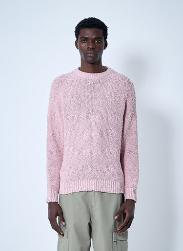 Noah Popcorn Yarn Sweater Pink noa0160018