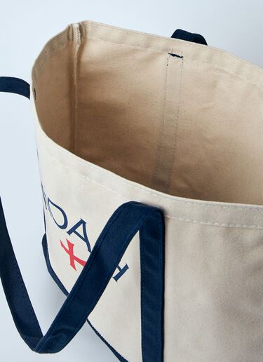 Core Logo Motif Tote Bag Noah Core Logo Motif Tote Bag Navy noa0160021