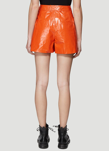 Front Patch Pocket Shorts Olivier Theyskens Front Patch Pocket Shorts Orange oli0236004