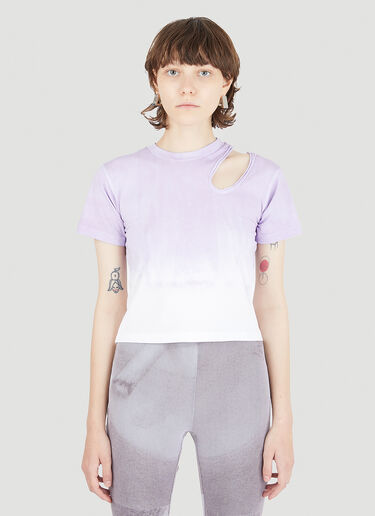 Fitted Dip T-Shirt Ottolinger Fitted Dip T-Shirt Lilac ott0246024