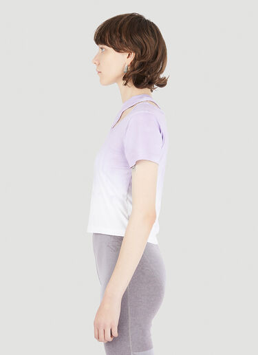 Fitted Dip T-Shirt Ottolinger Fitted Dip T-Shirt Lilac ott0246024