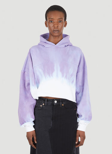 Cropped Drape Sweatshirt Ottolinger Cropped Drape Sweatshirt Lilac ott0246025