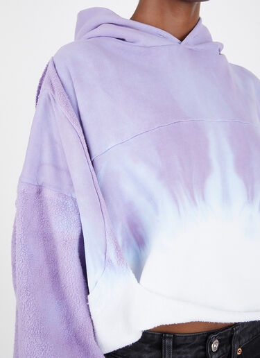 Cropped Drape Sweatshirt Ottolinger Cropped Drape Sweatshirt Lilac ott0246025