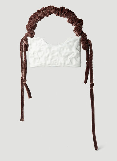 Baguette Ceramic Handbag Ottolinger Baguette Ceramic Handbag White ott0251021