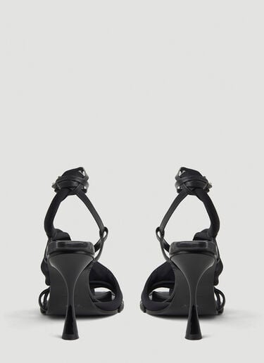 Ottolinger Flower High Heel Sandals Black ott0251023