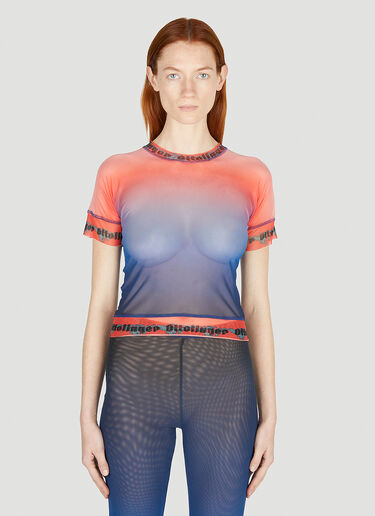 Ottolinger Mesh T-Shirt Blue ott0251029