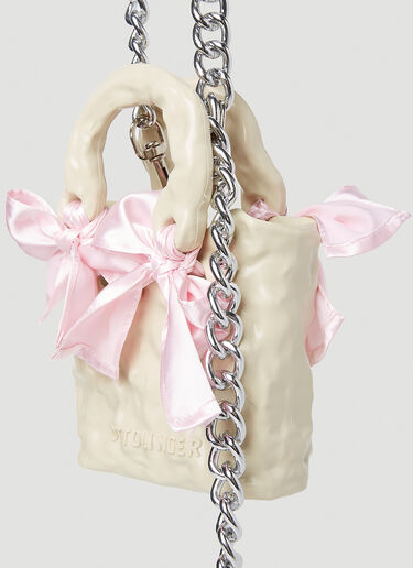Signature Ceramic Handbag Ottolinger Signature Ceramic Handbag Beige ott0252015