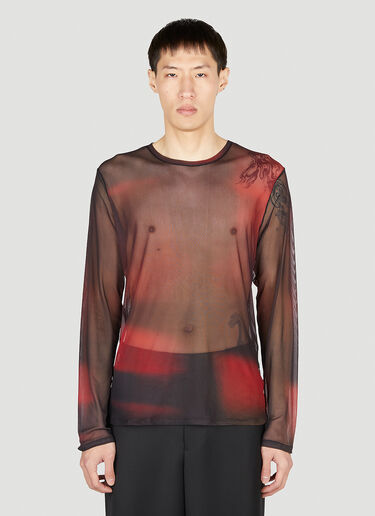 Dark Lights Long Sleeve Top Our Legacy Dark Lights Long Sleeve Top Red our0152006