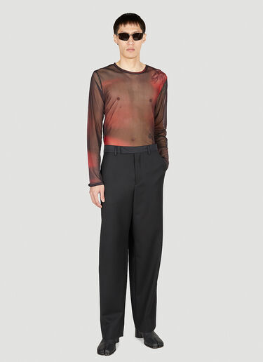 Dark Lights Long Sleeve Top Our Legacy Dark Lights Long Sleeve Top Red our0152006