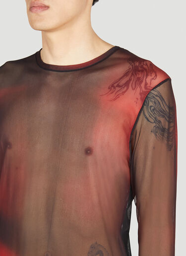 Dark Lights Long Sleeve Top Our Legacy Dark Lights Long Sleeve Top Red our0152006