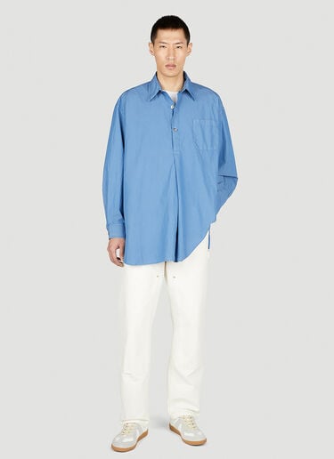 Popover Shirt Our Legacy Popover Shirt Blue our0153009