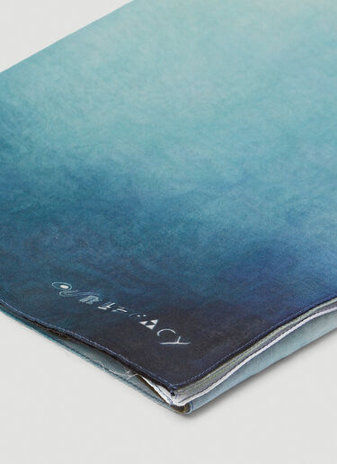 Breeze Flower Scarf Our Legacy Breeze Flower Scarf Blue our0153012