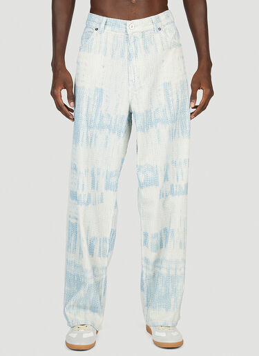 Vast Cut Wide Leg Pants Our Legacy Vast Cut Wide Leg Pants Blue our0153017