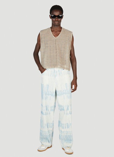 Vast Cut Wide Leg Pants Our Legacy Vast Cut Wide Leg Pants Blue our0153017