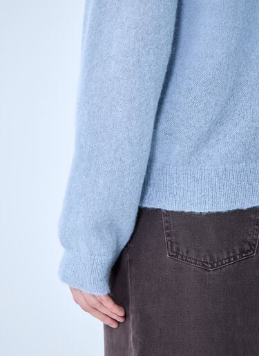 Evening Polo Cardigan Our Legacy Evening Polo Cardigan Blue our0160010