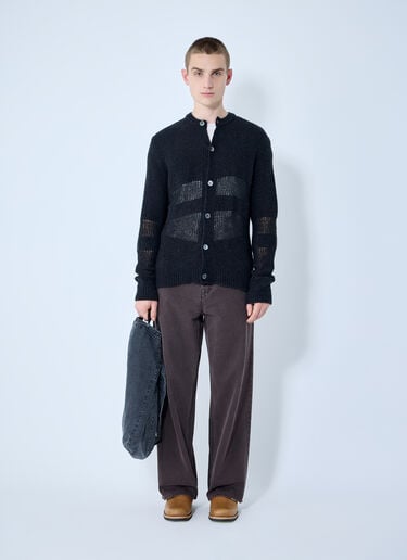 Opa Knit Cardigan Our Legacy Opa Knit Cardigan Black our0160018