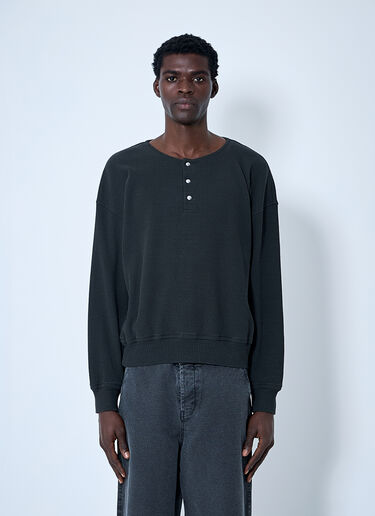 Our Legacy Ballon Ribbed Top Black our0161001