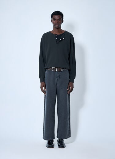 Ballon Ribbed Top Our Legacy Ballon Ribbed Top Black our0161001