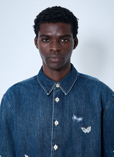 Our Legacy Beyond Shirt Blue our0161004