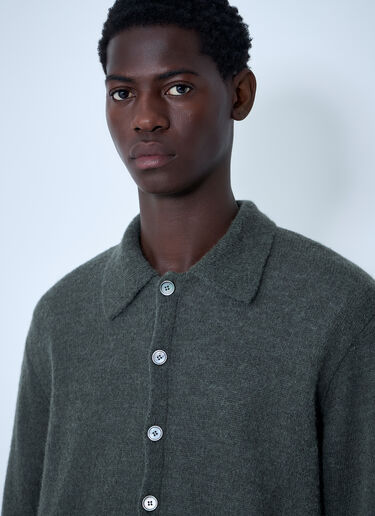 Our Legacy Evening Polo Shirt Green our0162009