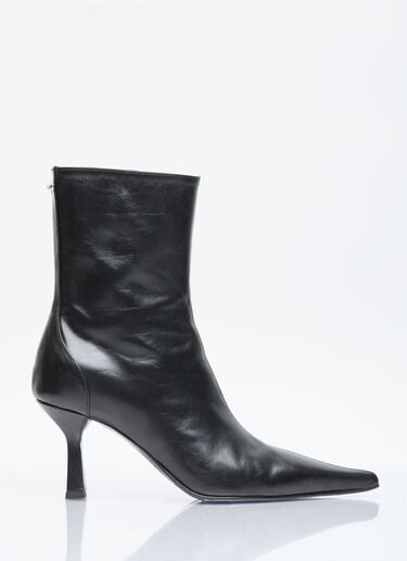 Slim Leather Boots Our Legacy Slim Leather Boots Black our0256009