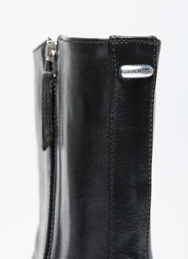 Slim Leather Boots Our Legacy Slim Leather Boots Black our0256009