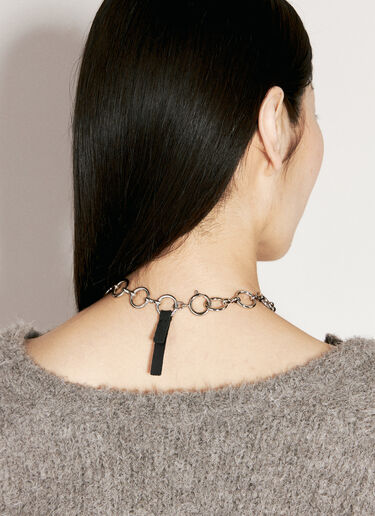 Ring Necklace Our Legacy Ring Necklace Silver our0256011