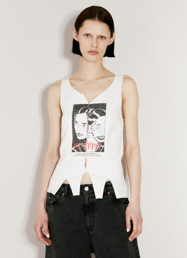 Race Tank Top Our Legacy Race Tank Top White our0257006