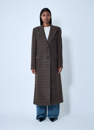 OUR LEGACY Manta Coat Brown our0262009