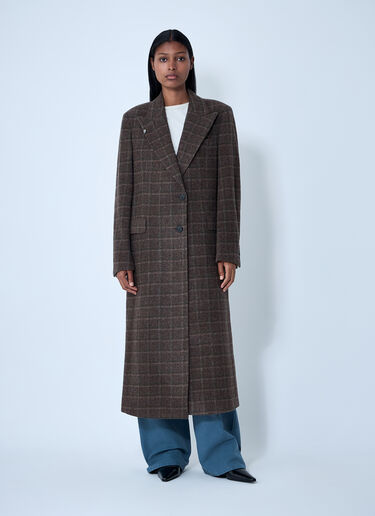 OUR LEGACY Manta Coat Brown our0262009