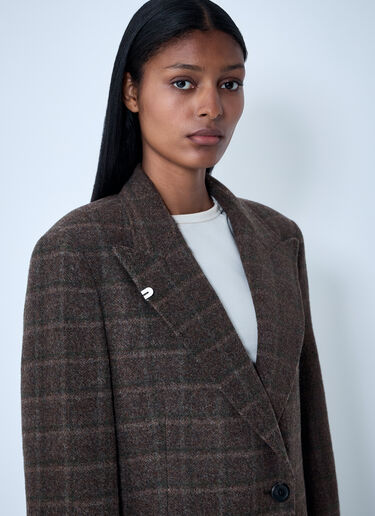 OUR LEGACY Manta Coat Brown our0262009