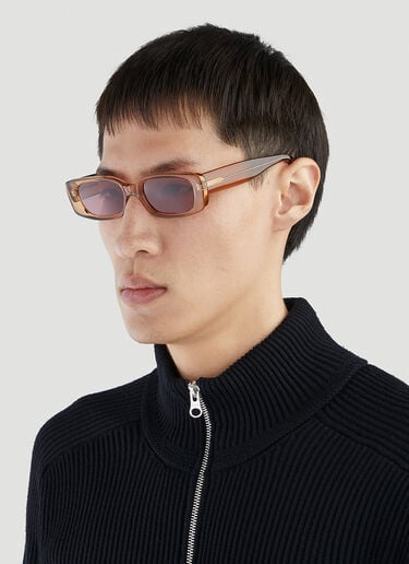 Samhain Sunglasses Our Legacy Samhain Sunglasses Brown our0352017