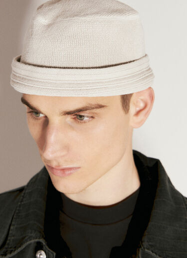 Shaggy Bucket Hat Our Legacy Shaggy Bucket Hat White our0356012