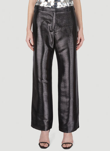 Wide Leg Pants Rabanne Wide Leg Pants Black pac0247017