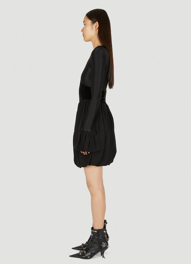 Satin Jersey Mini Dress Rabanne Satin Jersey Mini Dress Black pac0250001