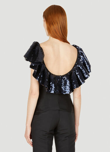 Sequin Shrug Top Rabanne Sequin Shrug Top Black pac0250003
