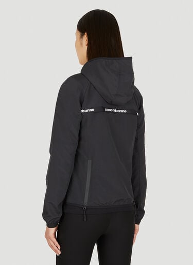Shell Hooded Jacket Rabanne Shell Hooded Jacket Black pac0250042