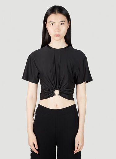 Ring Trim 短款上衣 Rabanne Ring Trim 短款上衣 黑色 pac0252018