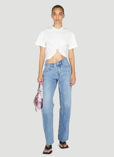 Pierced Cropped Top Rabanne Pierced Cropped Top White pac0253020