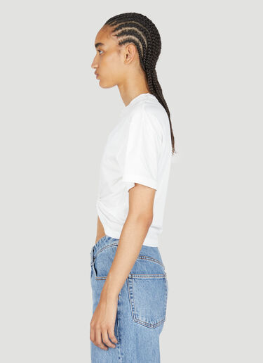 Pierced Cropped Top Rabanne Pierced Cropped Top White pac0253020