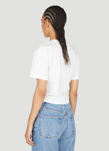 Pierced Cropped Top Rabanne Pierced Cropped Top White pac0253020