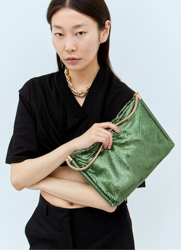ピクセルチューブショルダーバッグ Rabanne ピクセルチューブショルダーバッグ グリーン pac0255035