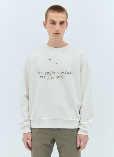 Overdose Sweatshirt Paly Overdose Sweatshirt Cream pal0156005