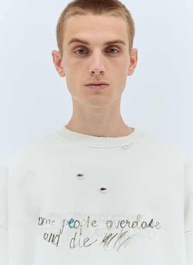 Overdose Sweatshirt Paly Overdose Sweatshirt Cream pal0156005