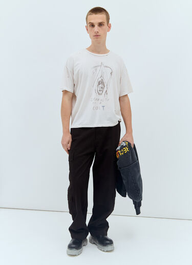 Sobriety T-Shirt Paly Sobriety T-Shirt Off White pal0156011
