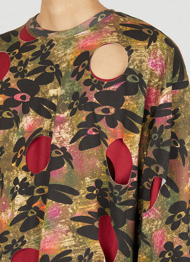 Depth Of Field Holes Top P.A.M. Depth Of Field Holes Top Green pam0149003