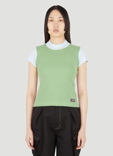 Bicolour Sof T-Shirt P.A.M Bicolour Sof T-Shirt Green pam0248004